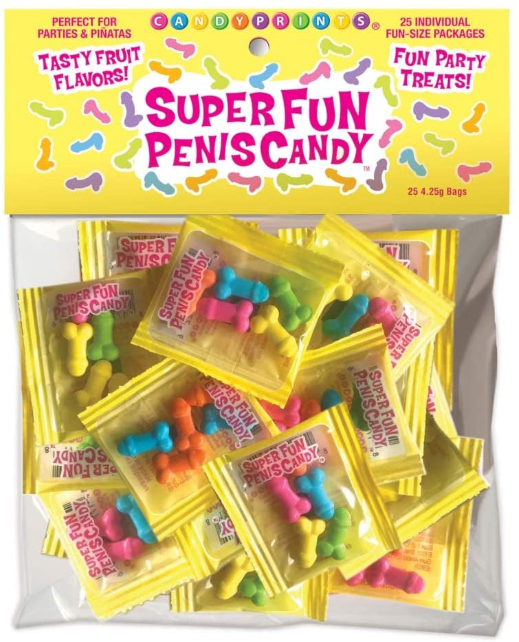 Super Fun Penis Candy Fun Size Packages