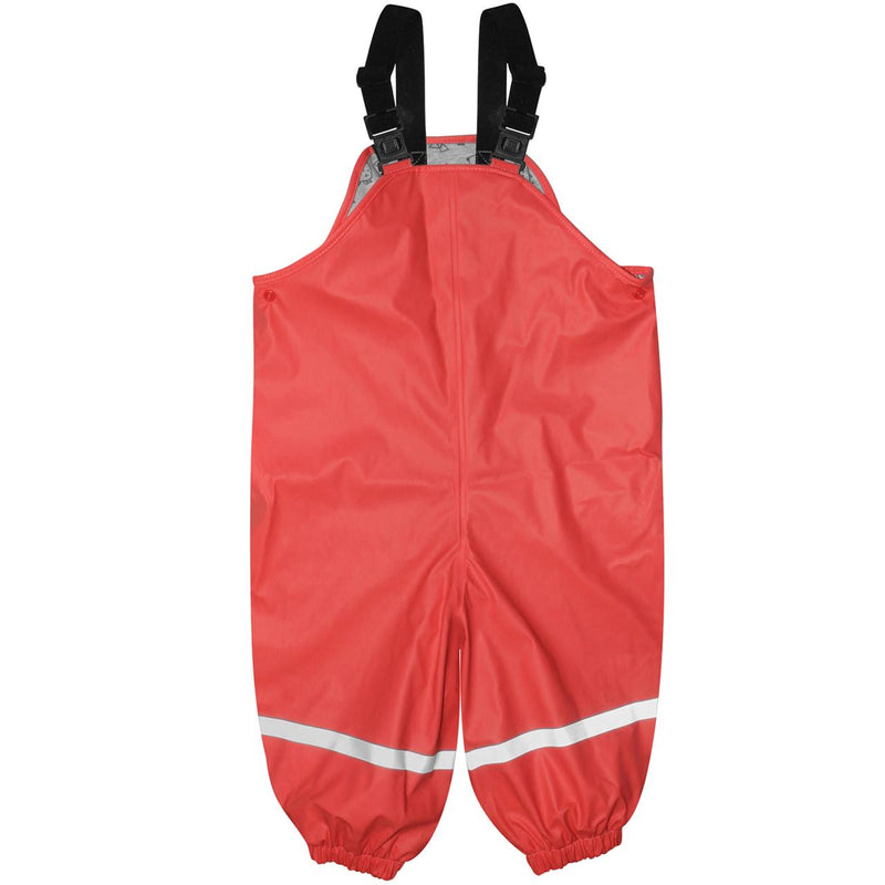 Silly Billyz Waterproof Overall Red
