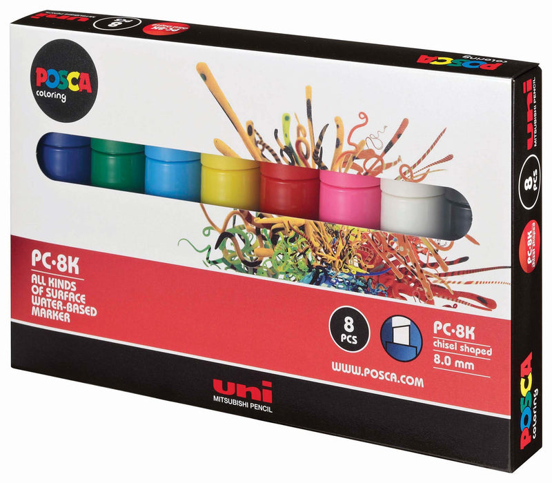 Uni Posca Paint Marker 8 pack