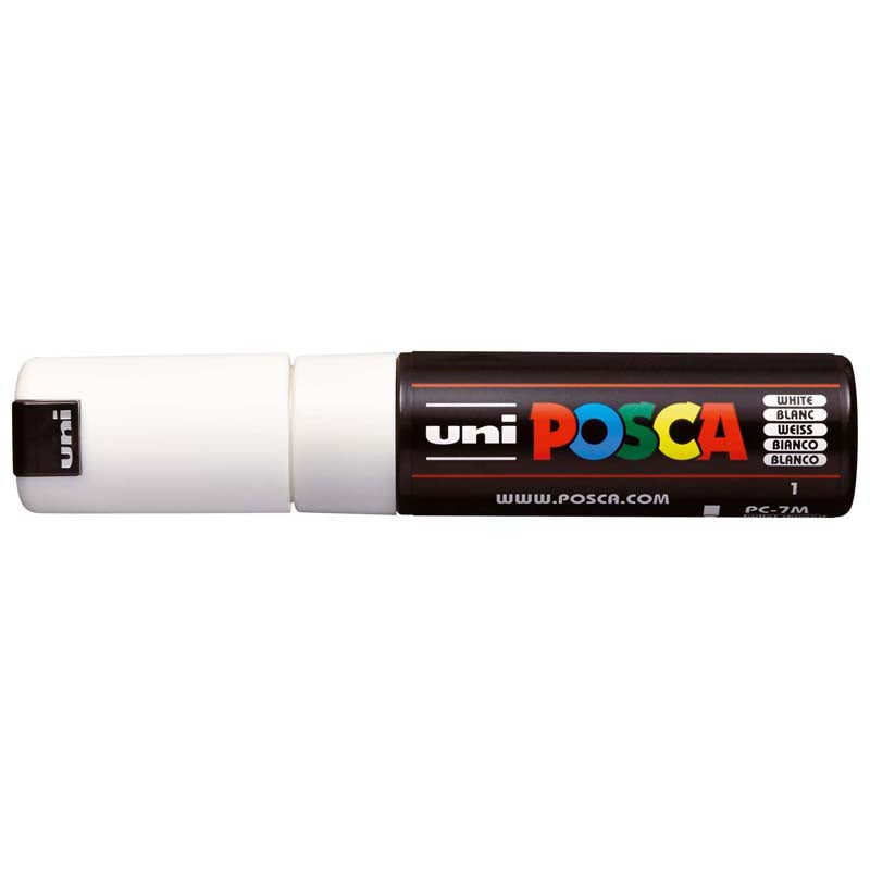 Uni Posca Marker Bullet Tip - White