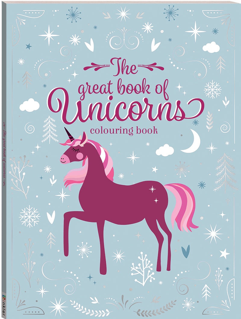 Colouring Book - The Great Book of Unicorns