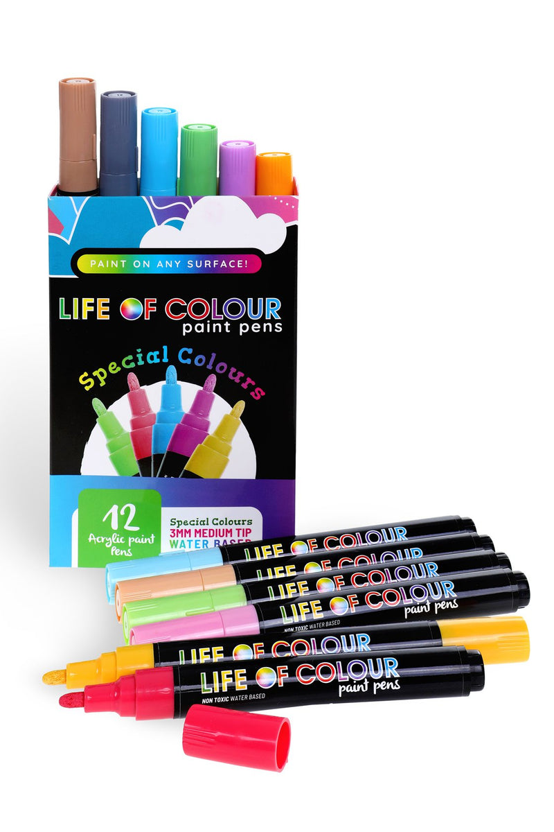 Life of Colour Paint Pens - Special Colours