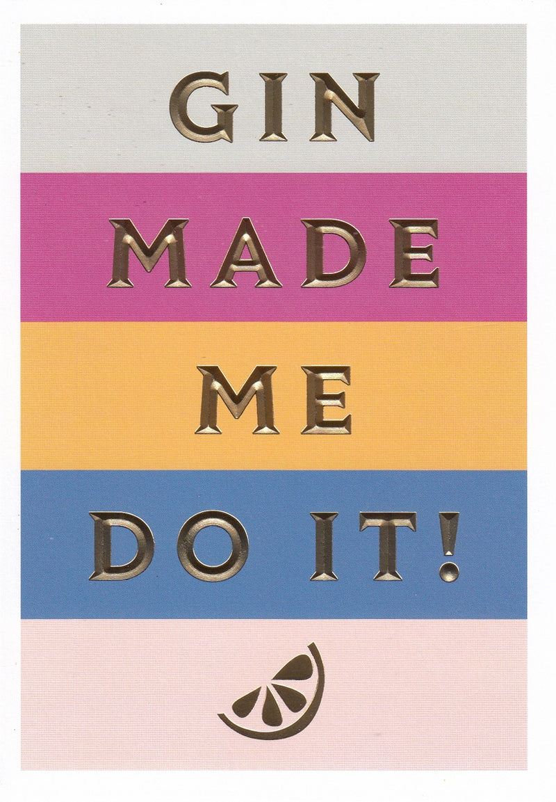Gift Card: Gin Made Me