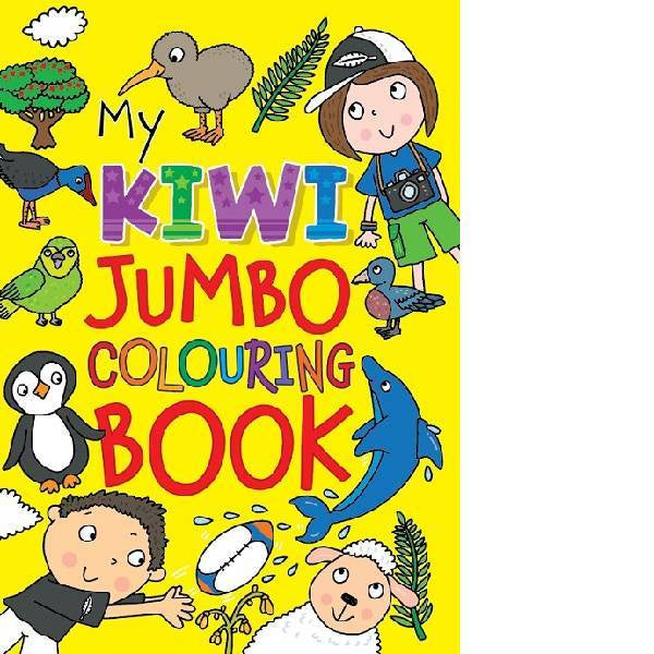 The Kiwi Jumbo Colouring Book