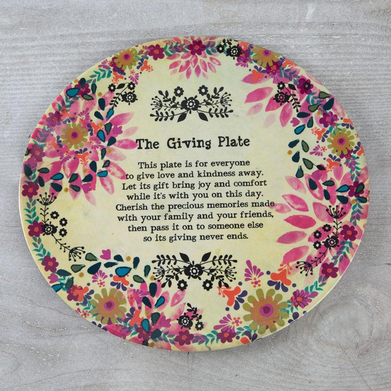 The Giving Plate - Pink