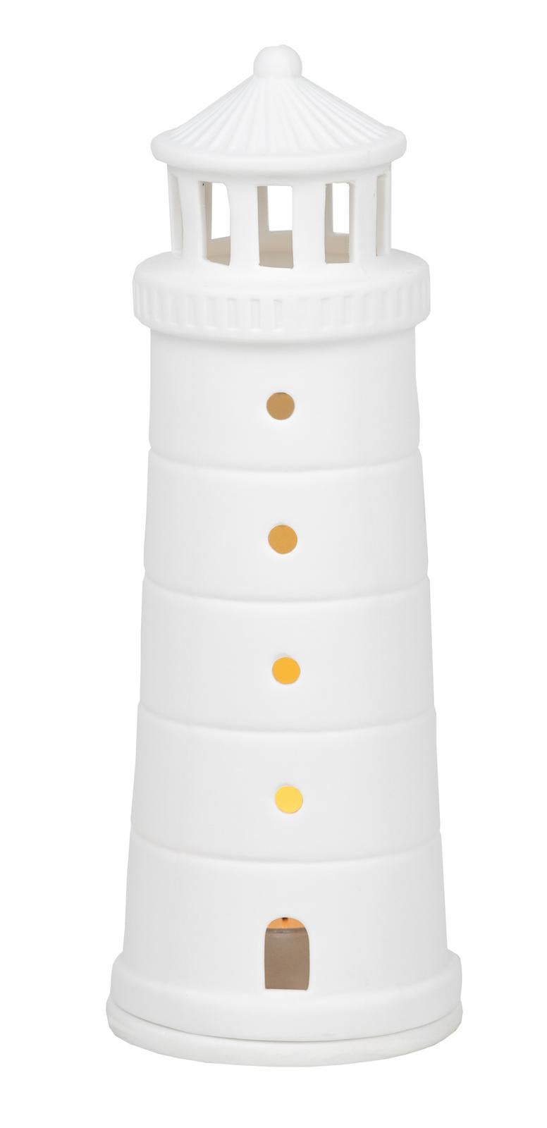Räder - Beyond The Sea Extra Large - Porcelain Tealight Lighthouse