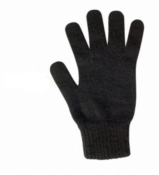 Possum Merino Gloves Black Medium