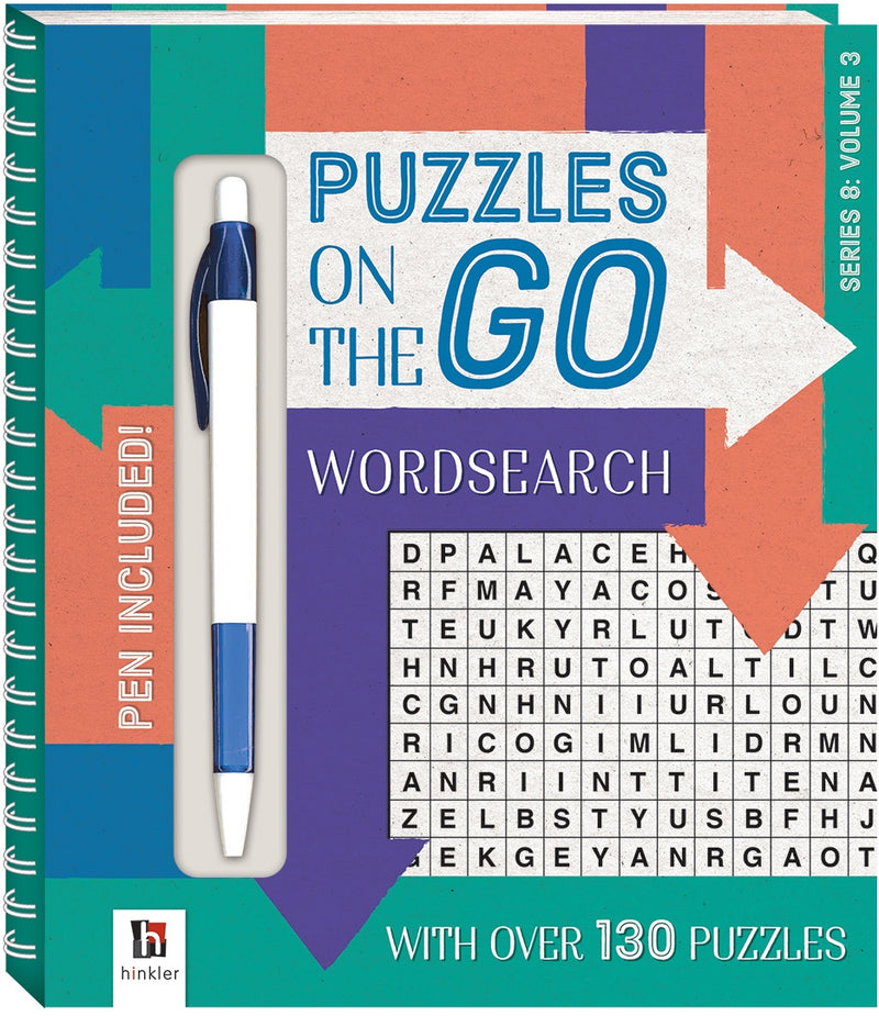 Puzzles on the Go - Wordsearch Series 8 Volume 3