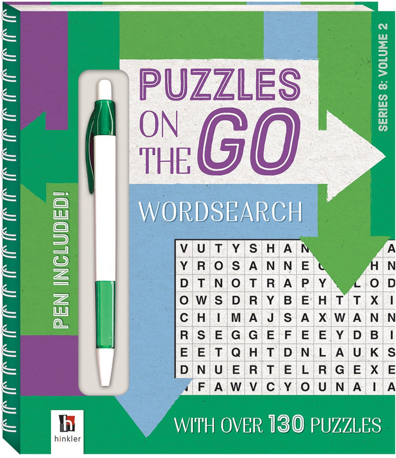 Puzzles on the Go - Wordsearch Series 8 Volume 2