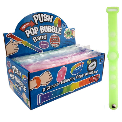 Push Pop Bubble Band Glow In The Dark