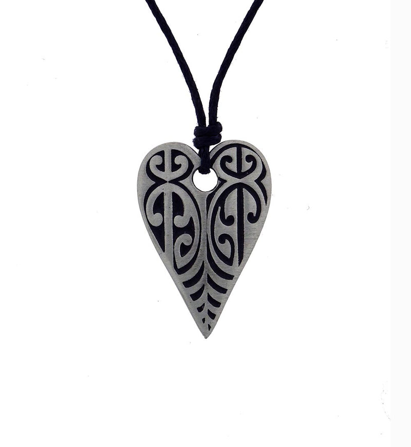 The Heart Pewter Pendant