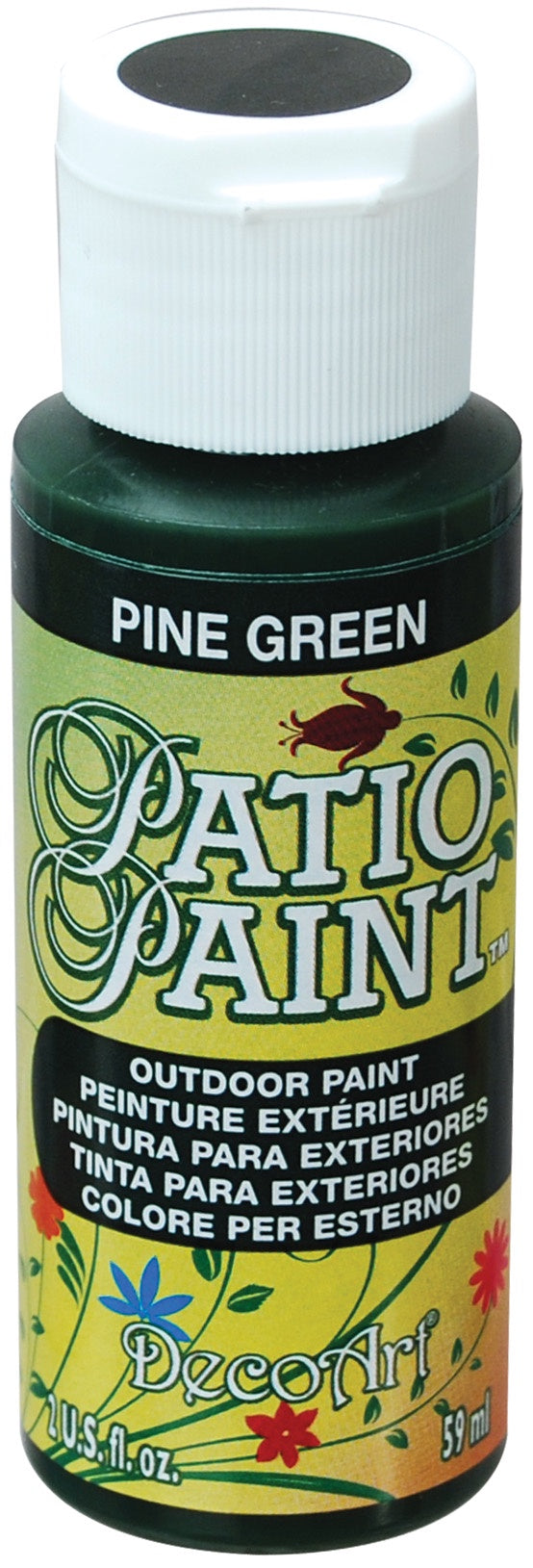 Deco Art Patio Paint 2oz - Pine Green