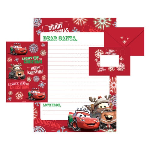 Disney Cars - Letter to Santa Pack