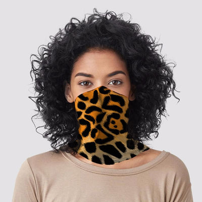Bandana Face Cover - Leopard