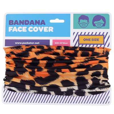Bandana Face Cover - Leopard