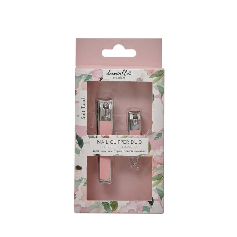 Nail Clipper Duo Pink Floral