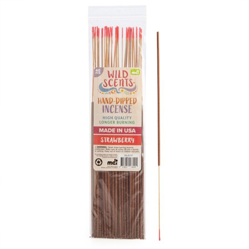 Wild Scents Incense Sticks - Strawberry