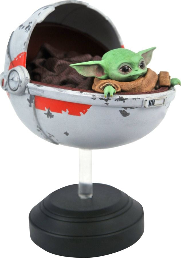 Star Wars: The Mandalorian - The Child with Pram 1:2 Scale Statue