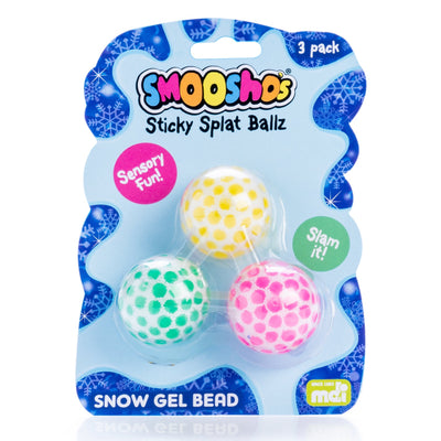 Smoosho’s - Snow Gel Bead Sticky Splat Ballz