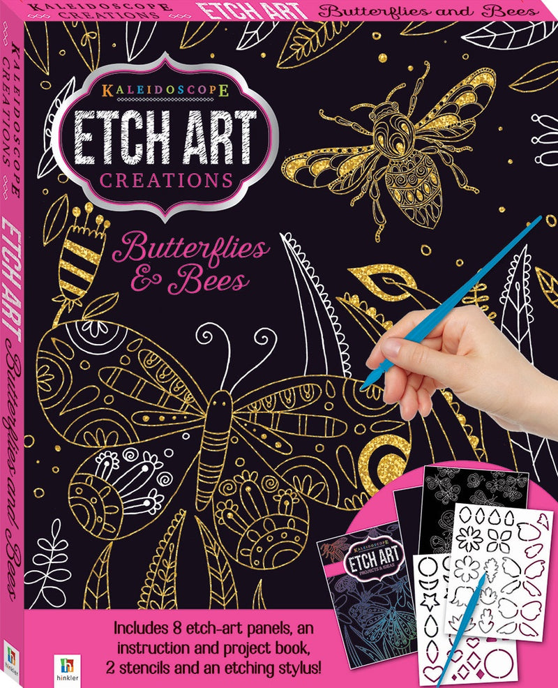 Etch Art Creations - Butterflies & Bees