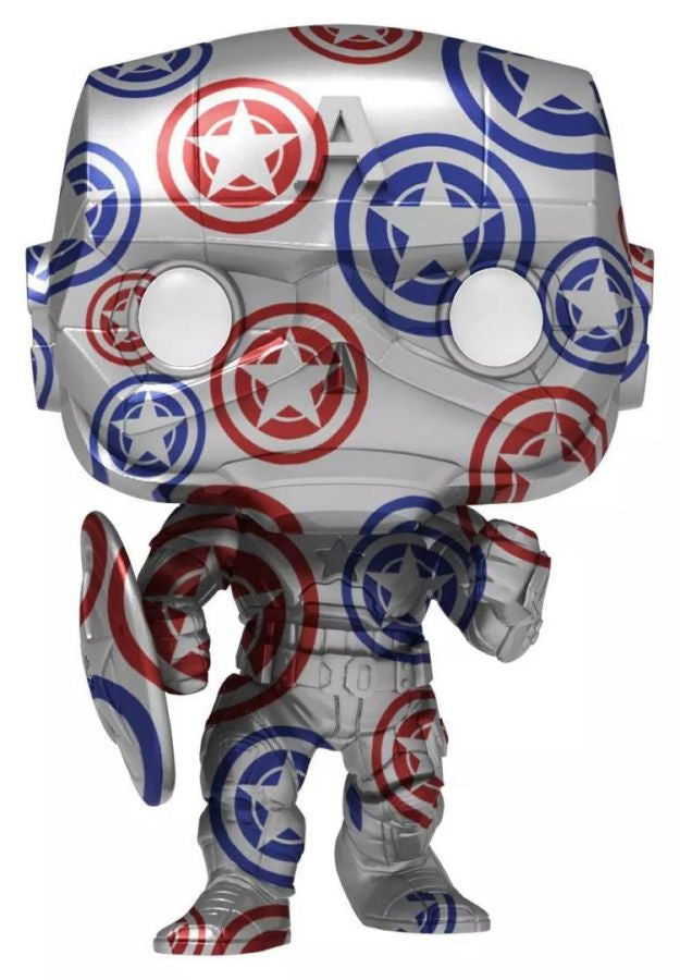 Avengers - Captain America Patriotic Age (Artist) Pop! Vinyl with Protector