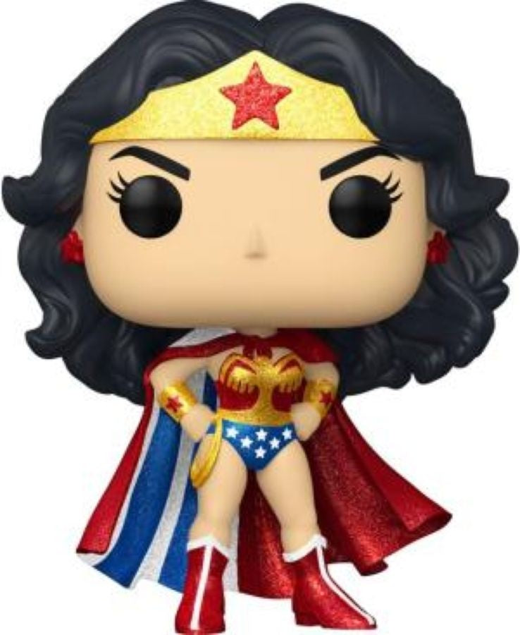 Wonder Woman 80th Anniversary - Classic Wonder Woman Diamond Glitter Pop! Vinyl