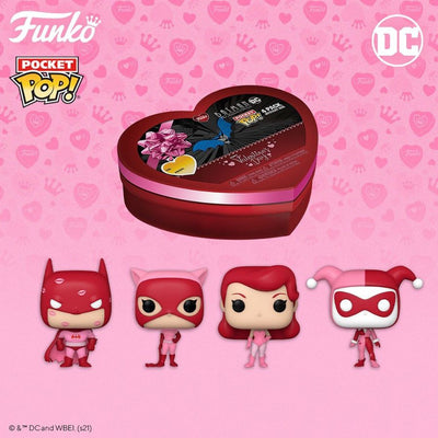 Batman: The Animated Series - Valentines Day Pocket Pop! 4-pack