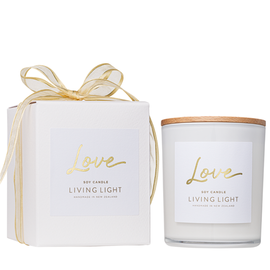 Living Light Love Soy Candle Large