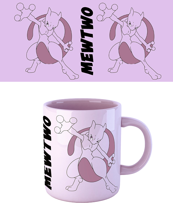 Pokemon Mewtwo Mug
