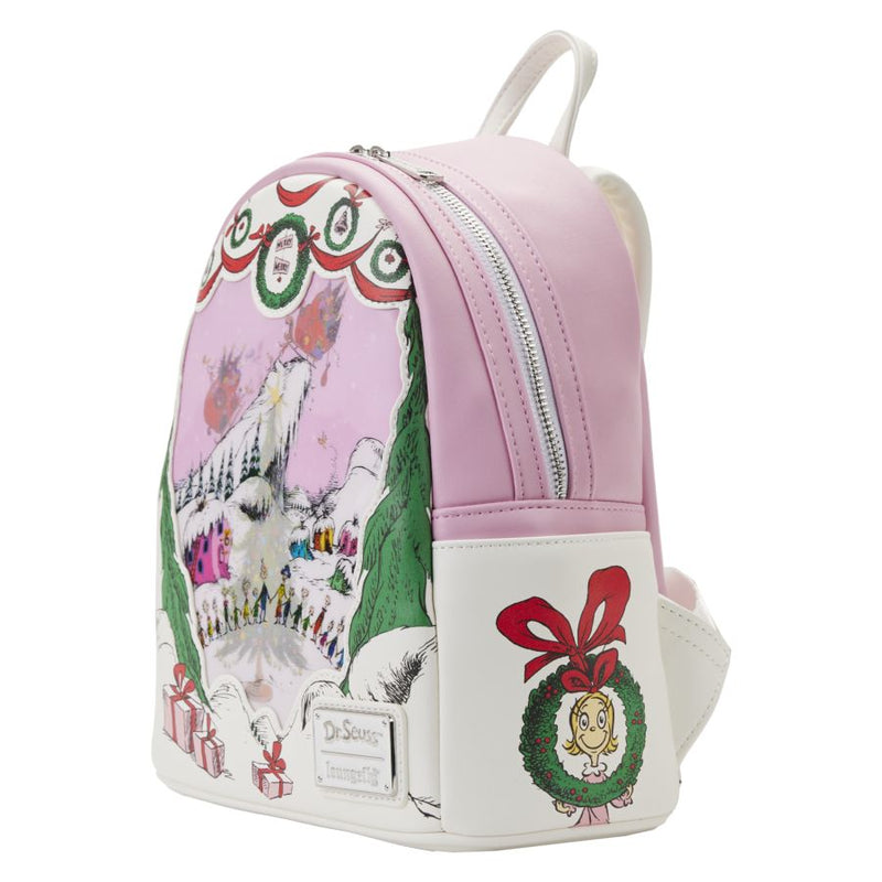 Loungefly - Dr Seuss - The Grinch Sleigh Scene Mini Backpack