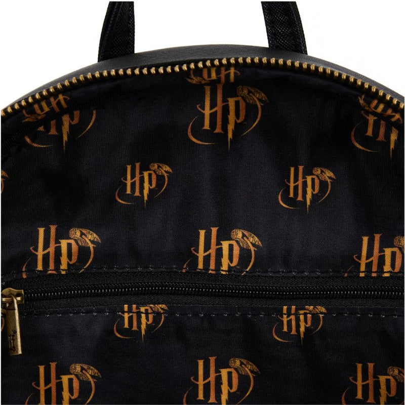 Loungefly - Harry Potter - Trilogy Triple Pocket Mini Backpack