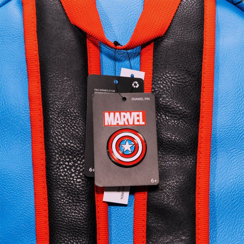 Loungefly - Captain America - Costume Backpack with Pin
