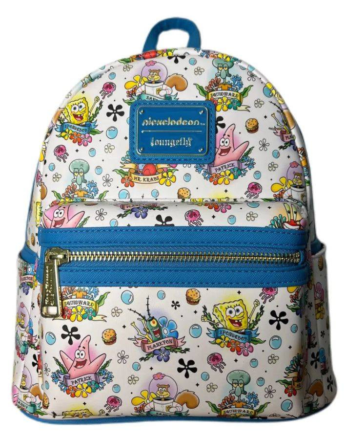 Loungefly - Spongebob - Tattoo Mini Backpack