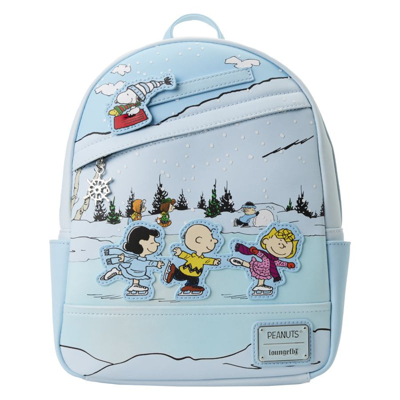 Loungefly - Peanuts - Ice Skating Mini Backpack