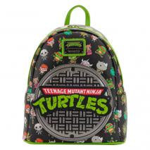 Loungefly - Teenage Mutant Ninja Turtles (TV 1987) - Sewer Cap Mini Backpack