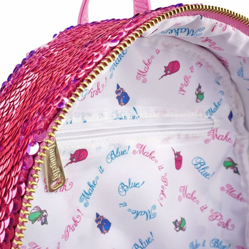 Loungefly: Sleeping Beauty - Reversible Sequin Mini Backpack