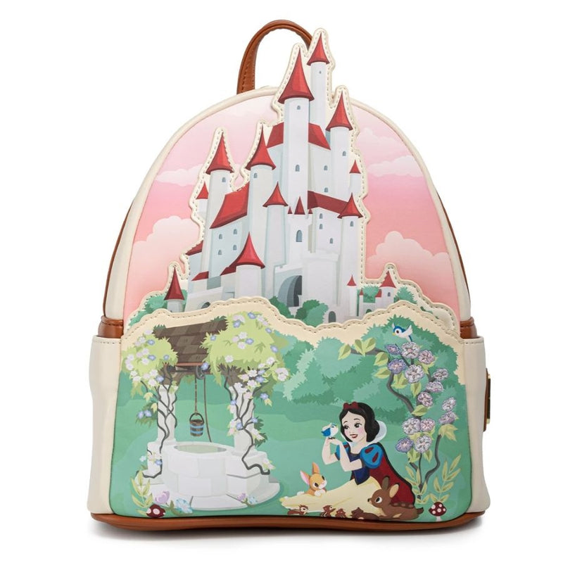Loungefly - Snow White and the Seven Dwarfs - Castle Mini Backpack