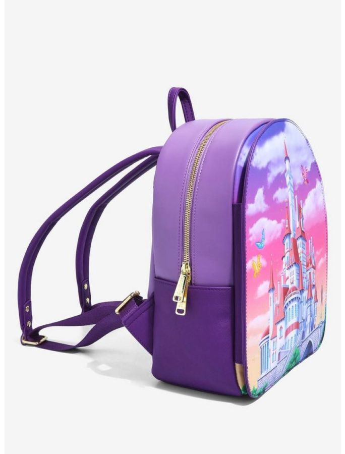 Loungefly - Beauty and the Beast - Castle Snap Flap US Exclusive Mini Backpack