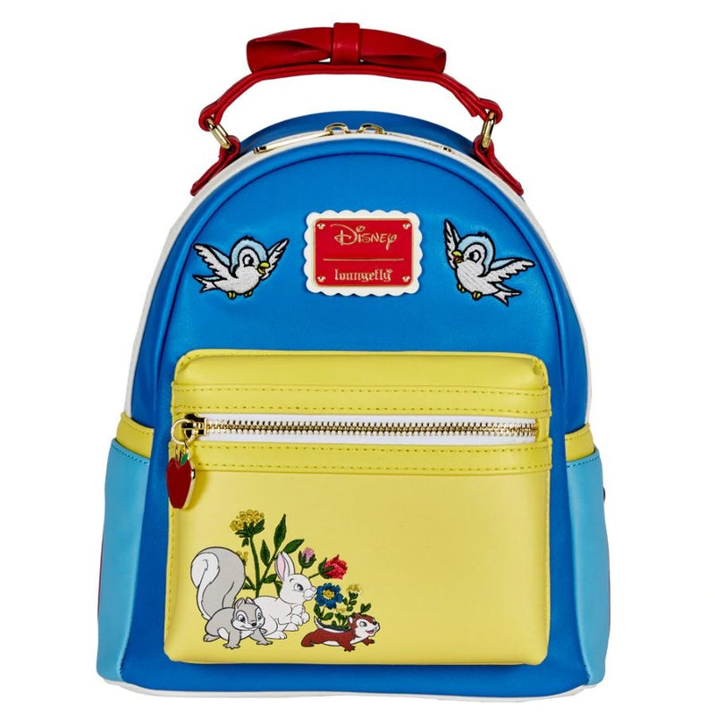 Loungefly - Snow White and the Seven Dwarfs (1937) - Bow Handle Mini Backpack