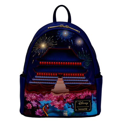 Loungefly - Mulan (1998) - Castle Light Up Mini Backpack