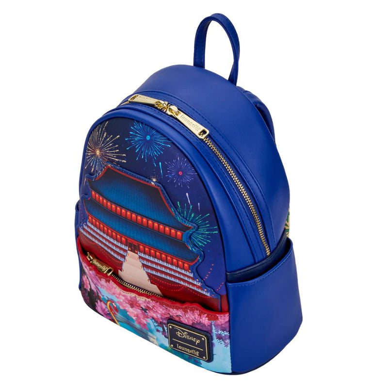 Loungefly - Mulan (1998) - Castle Light Up Mini Backpack