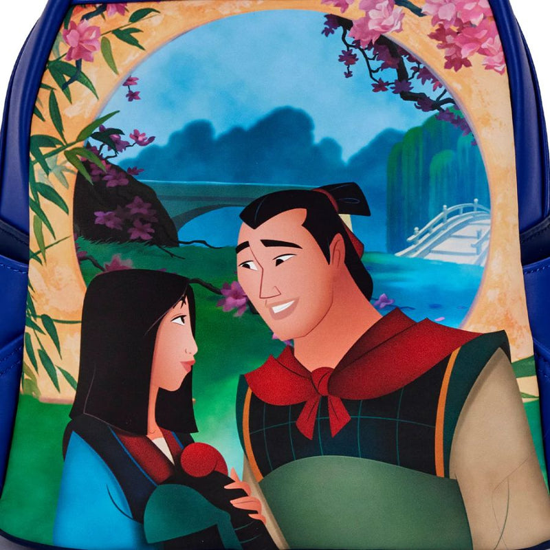 Loungefly - Mulan (1998) - Castle Light Up Mini Backpack