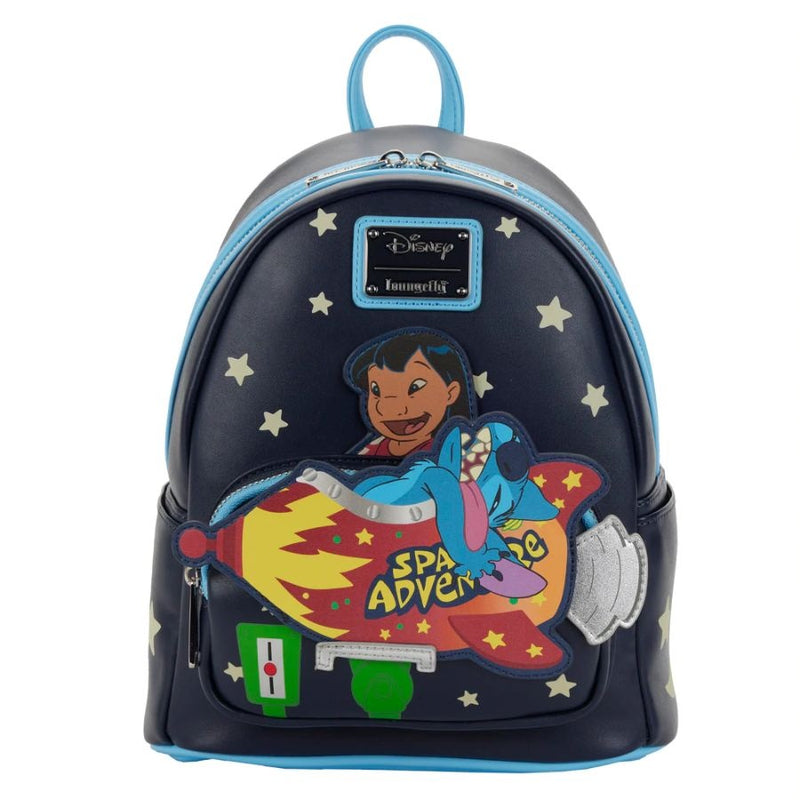 Loungefly - Lilo and Stitch - Space Adventure Glow Mini Backpack