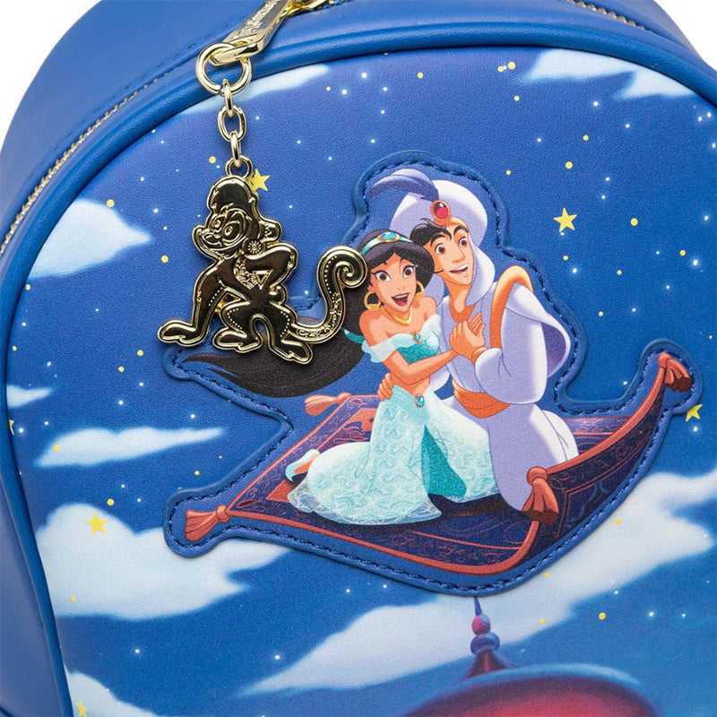 Loungefly - Aladdin (1992) - Aladdin and Jasmine Magic Carpet Ride Mini Backpack