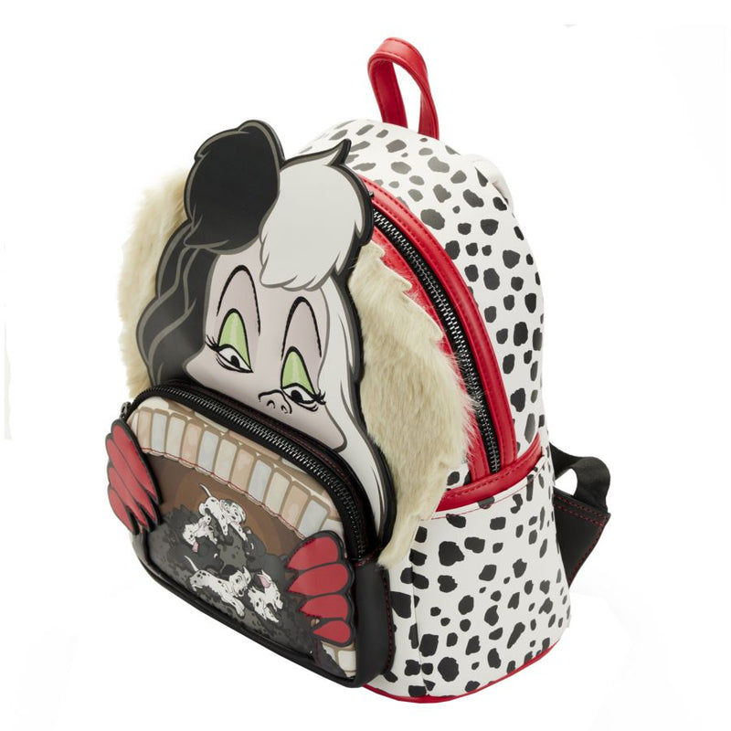 Loungefly - 101 Dalmatians - Villians Scene Cruella Mini Backpack