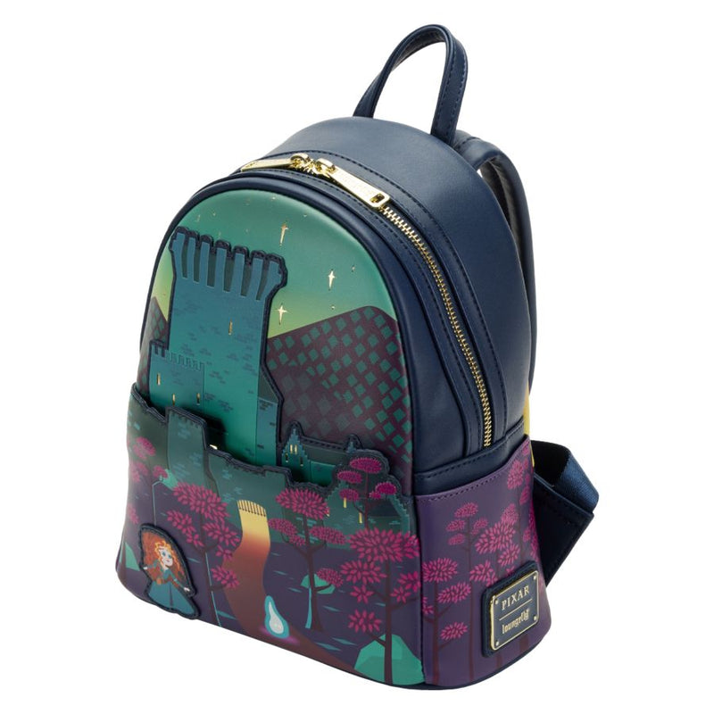 Loungefly - Brave - Castle Mini Backpack