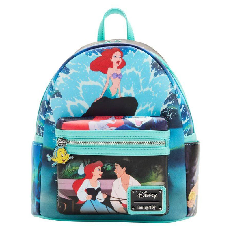 Loungefly - Little Mermaid (1989) - Princess Scenes Mini Backpack
