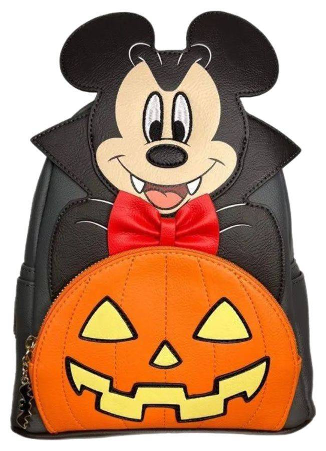 Loungefly - Disney - Mickey Vampire Pumpkin US Exclusive Mini Backpack