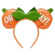 Loungefly - Disney - Minnie Pumpkin Oh My Ears Handband