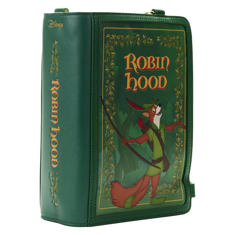 Loungefly - Robin Hood (1973) - Classic Book Cover Convertible Crossbody